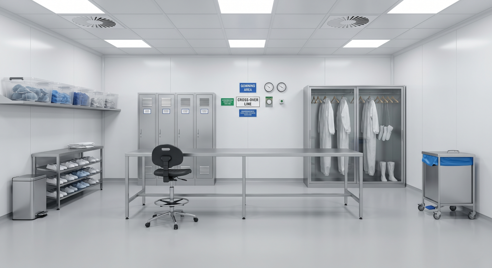 Cleanroom SS Furniture & Ancillaries