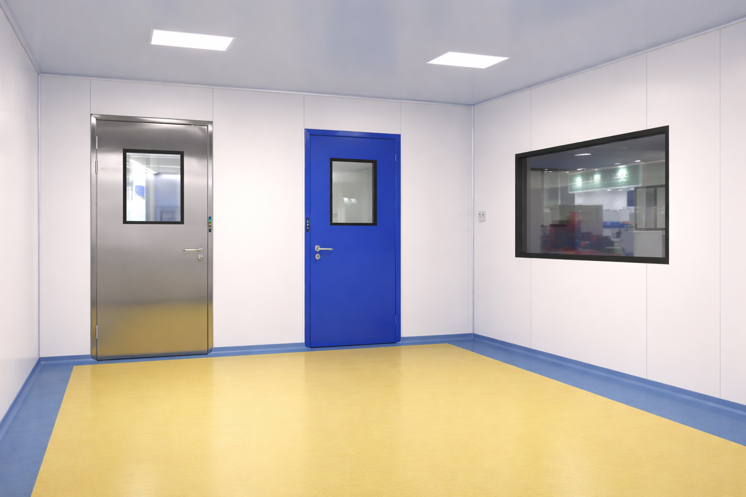 Cleanroom Doors & View Panel